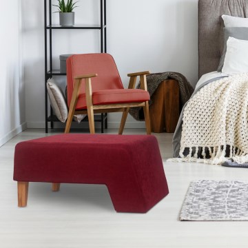 Zsámoly KATE 40x84 cm piros