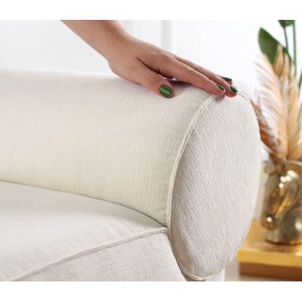 Zsámoly TIKI 47x45 cm krémszínű