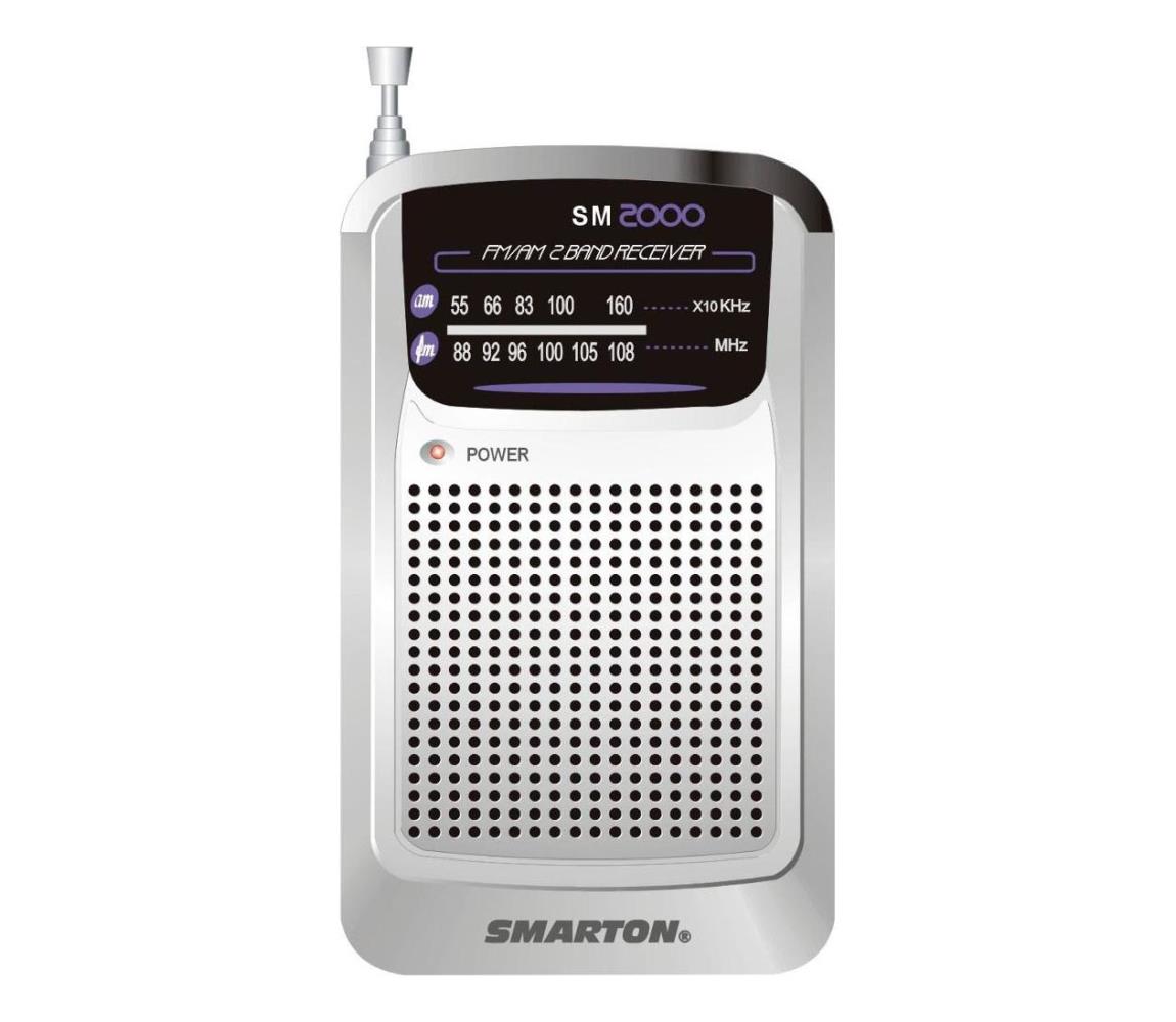 Smarton Zseb FM/AM rádió 2xAAA 35014527