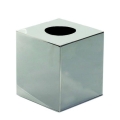 Zsebkendőtartó 12 x 13 cm ezüstszínű