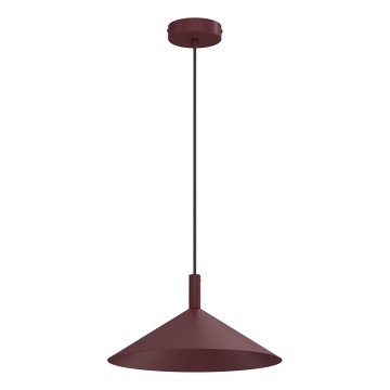 Zsinóros csillár ANEGA 1xGX53/15W/230V átm. 30 cm bordó