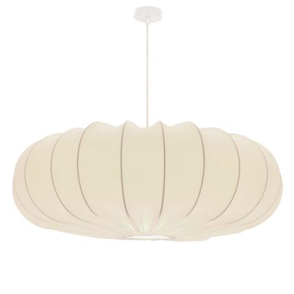 Zsinóros csillár CAFEE 1xE27/40W/230V Ø 66 cm fehér