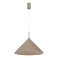 Zsinóros csillár CAPITAL 1xGX53/15W/230V, Ø 46 cm, taupe