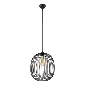 Zsinóros csillár DESTELLO 1xE27/15W/230V átm. 33 cm fekete