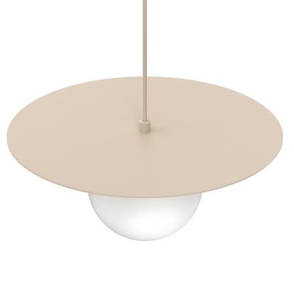 Zsinóros csillár FLAT 1xE27/15W/230V, bézs