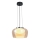 Zsinóros csillár INSIEME 1xGX53/10W/230V, átmérő 35 cm, füstös bézs