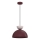 Zsinóros csillár NEVIS 1xE27/15W/230V, átm. 29 cm, bordó