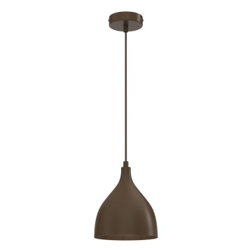 Zsinóros csillár NOAK CLASSIC 1xE27/15W/230V barna