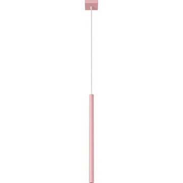 Zsinóros csillár PASTELO 1xG9/8W/230V rózsaszín