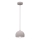 Zsinóros csillár SOOL 1xE27/15W/230V, átmérő 15 cm, krémszínű