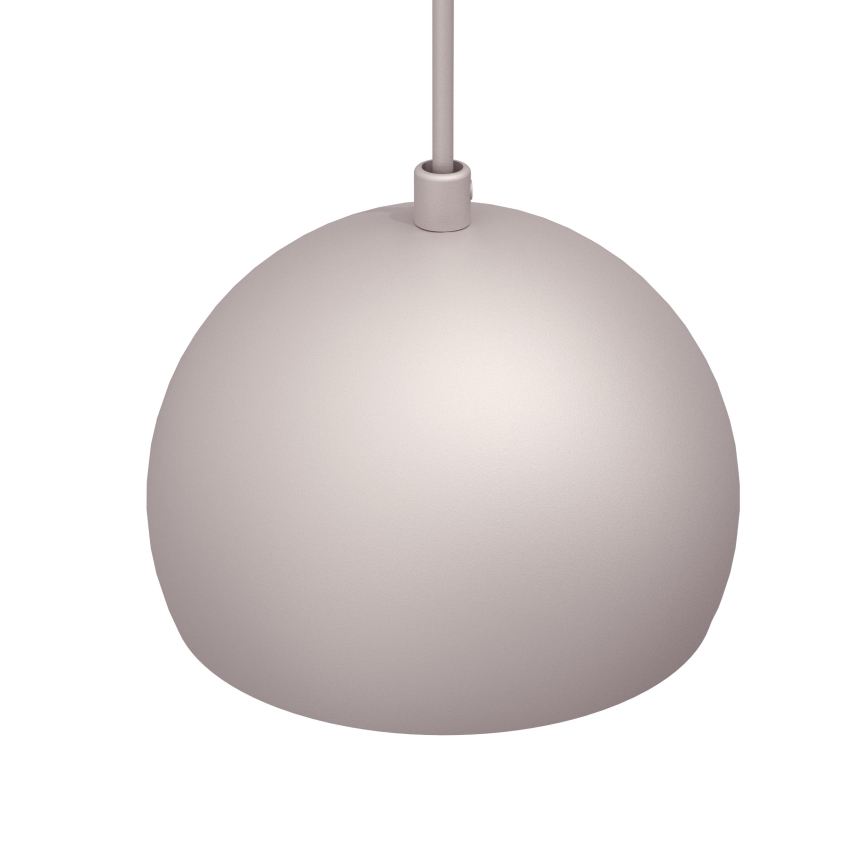 Zsinóros csillár SOOL 1xE27/15W/230V, átmérő 15 cm, krémszínű