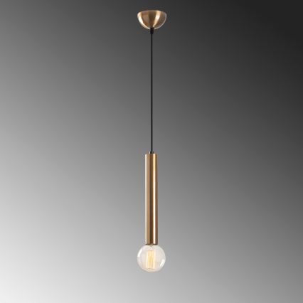 Zsinóros csillár TEMPO 1xE27/40W/230V aranyszínű