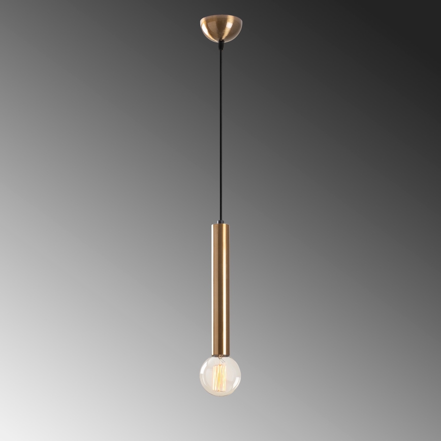 Zsinóros csillár TEMPO 1xE27/40W/230V aranyszínű