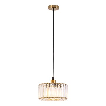 Zsinóros csillár VETRO 1xE27/60W/230V aranyszínű