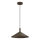 Zsinóros függőlámpa ANEGA, 1xGX53/15W/230V, átm. 30 cm, barna