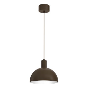 Zsinóros függőlámpa HANDA 1xE27/15W/230V barna