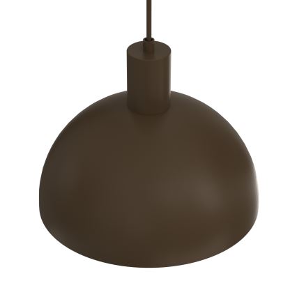 Zsinóros függőlámpa HANDA 1xE27/15W/230V barna