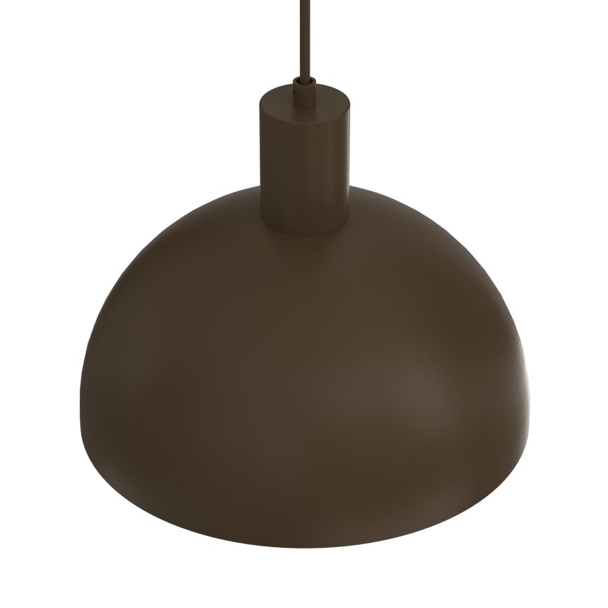 Zsinóros függőlámpa HANDA 1xE27/15W/230V barna