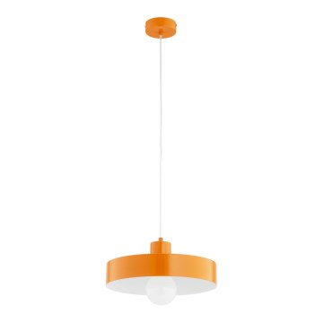 Zsinóros függőlámpa NEVERA 1xE27/15W/230V narancssárga