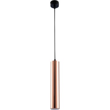 Zsinóros függőlámpa PUNTO 1xGU10/9W/230V rózsaarany
