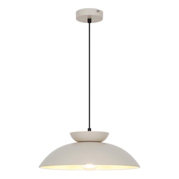 Zsinóros függőlámpa SUPERB 1xE27/40W/230V bézs
