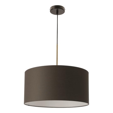 Zsinóros függőlámpa VANTI 1xE27/40W/230V barna