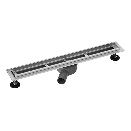 Zuhanyfolyóka 75x7,6 cm ezüst/szürke