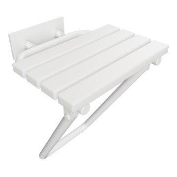 Zuhanyülőke 44x46 cm, fehér