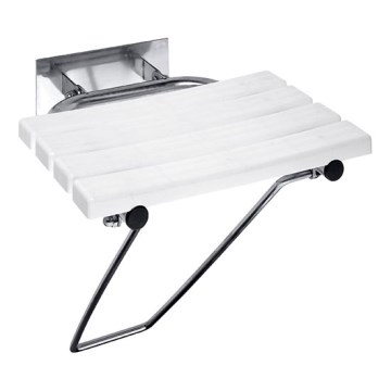 Zuhanyülőke 44x46 cm, rozsdamentes acél/ezüstszínű