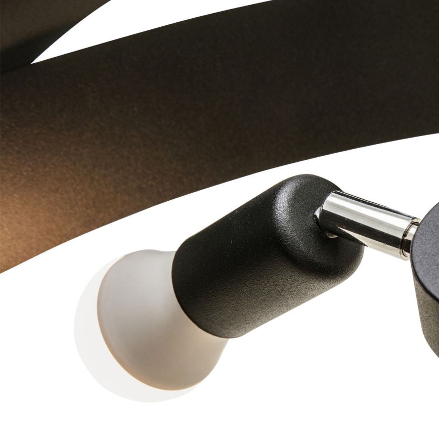 Zuma Line - Csillár rúdon 3xE27/40W/230V fekete