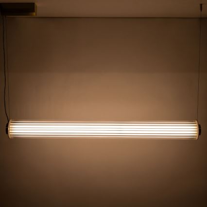 Zuma Line - LED dimmelhető csillár kábelen LED/39W/230V 2700-6500K arany + távirányító