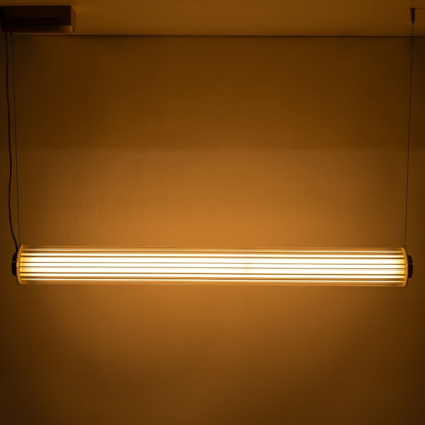Zuma Line - LED dimmelhető csillár kábelen LED/39W/230V 2700-6500K arany + távirányító