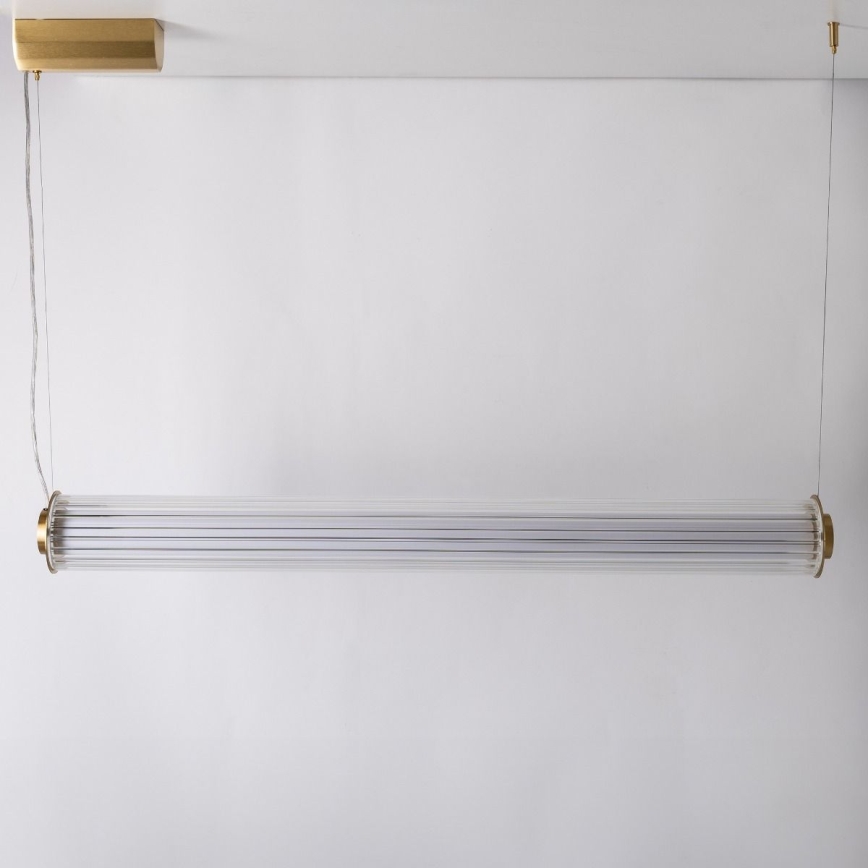 Zuma Line - LED dimmelhető csillár kábelen LED/39W/230V 2700-6500K arany + távirányító