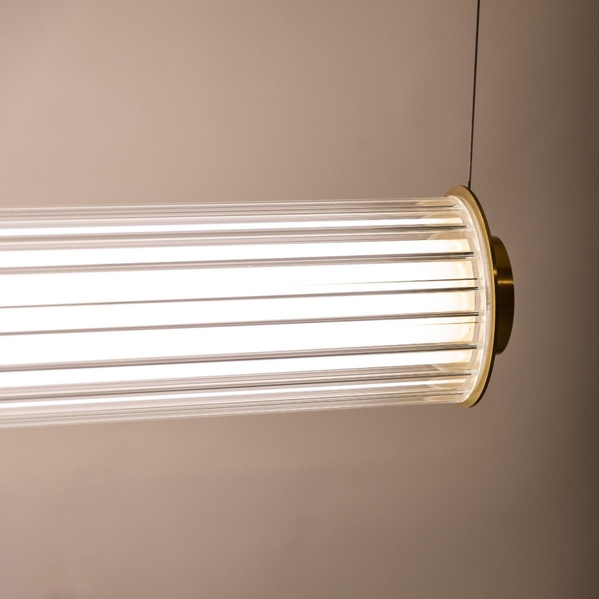 Zuma Line - LED dimmelhető csillár kábelen LED/39W/230V 2700-6500K arany + távirányító