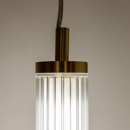Zuma Line - LED dimmelhető kábeles csillár LED/26W/230V 2700-6500K arany + távirányító