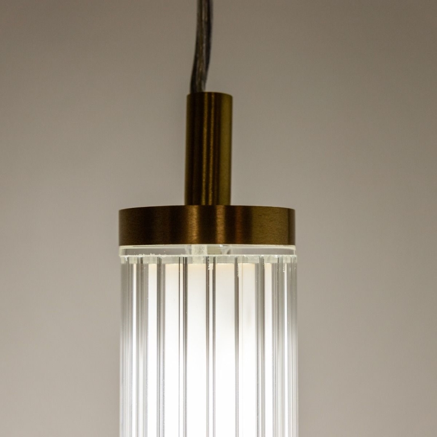 Zuma Line - LED dimmelhető kábeles csillár LED/26W/230V 2700-6500K arany + távirányító