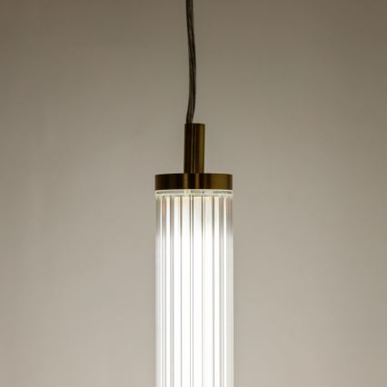 Zuma Line - LED dimmelhető kábeles csillár LED/26W/230V 2700-6500K arany + távirányító