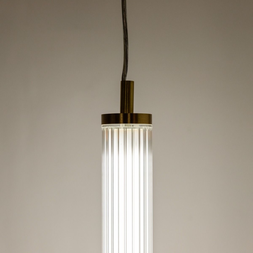 Zuma Line - LED dimmelhető kábeles csillár LED/26W/230V 2700-6500K arany + távirányító