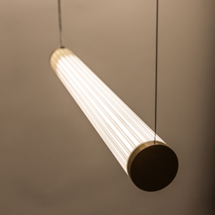 Zuma Line - LED fényerőszabályozható kábeles csillár LED/64W/230V 2700-6500K arany + távirányító