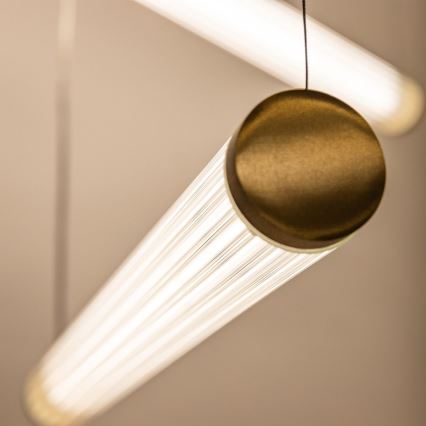 Zuma Line - LED fényerőszabályozható kábeles csillár LED/64W/230V 2700-6500K arany + távirányító