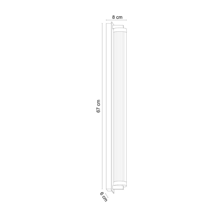 Zuma Line - LED dimmelhető fali lámpatest LED/26W/230V 2700-6500K arany + távirányító