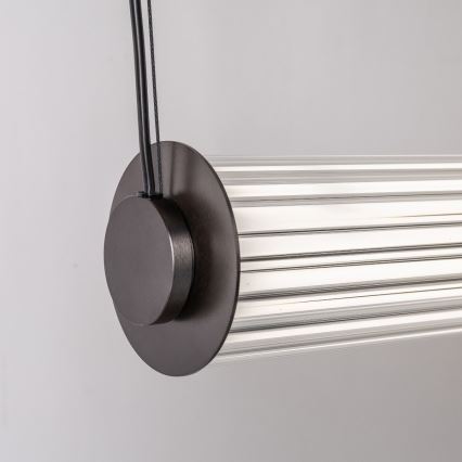 Zuma Line - LED fényerőszabályozható kábeles csillár LED/39W/230V 2700-6500K fekete + távirányító