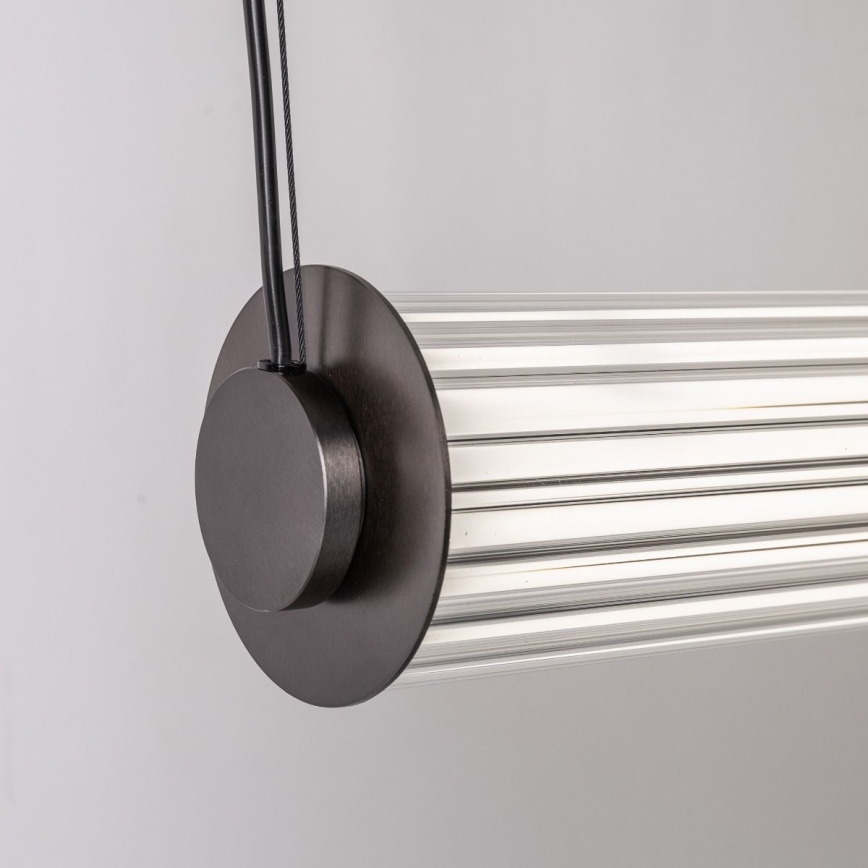 Zuma Line - LED fényerőszabályozható kábeles csillár LED/39W/230V 2700-6500K fekete + távirányító