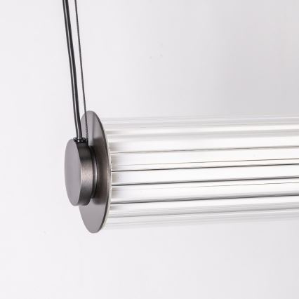 Zuma Line - LED fényerőszabályozható kábeles csillár LED/39W/230V 2700-6500K fekete + távirányító