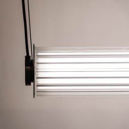 Zuma Line - LED fényerőszabályozható kábeles csillár LED/39W/230V 2700-6500K fekete + távirányító