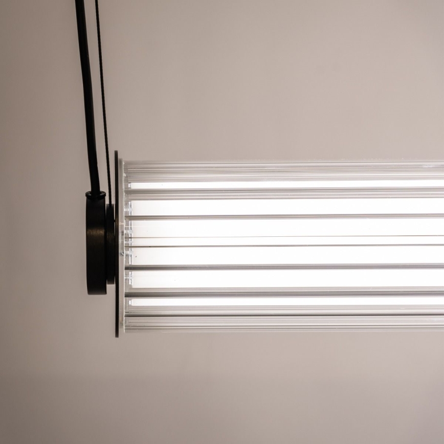 Zuma Line - LED fényerőszabályozható kábeles csillár LED/39W/230V 2700-6500K fekete + távirányító
