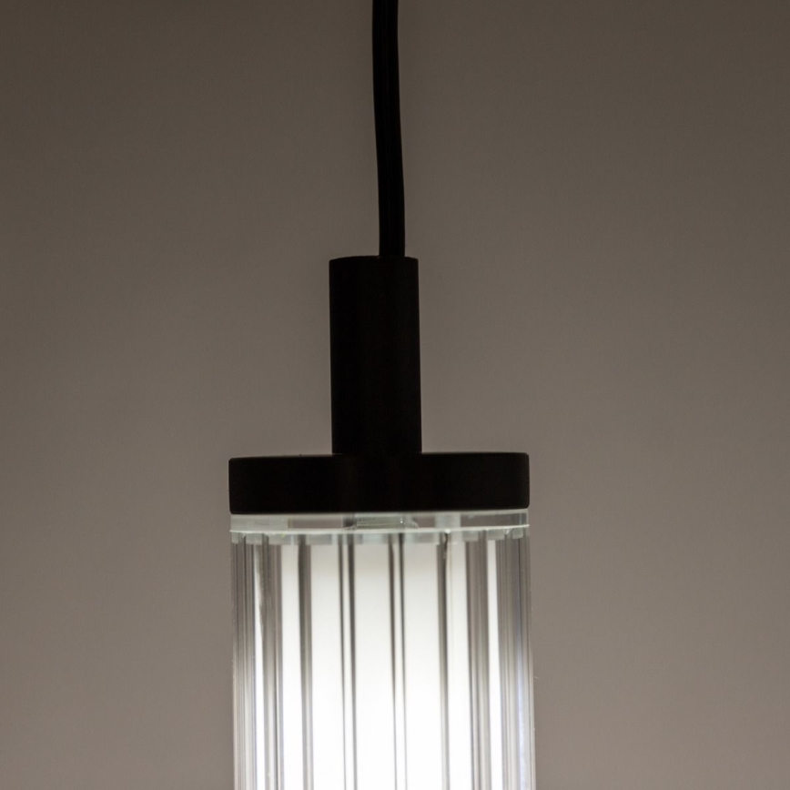 Zuma Line - LED dimmelhető kábeles függeszték LED/26W/230V 2700-6500K fekete + távirányító