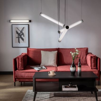 Zuma Line - LED fényerőszabályozható kábeles csillár LED/64W/230V 2700-6500K fekete + távirányító