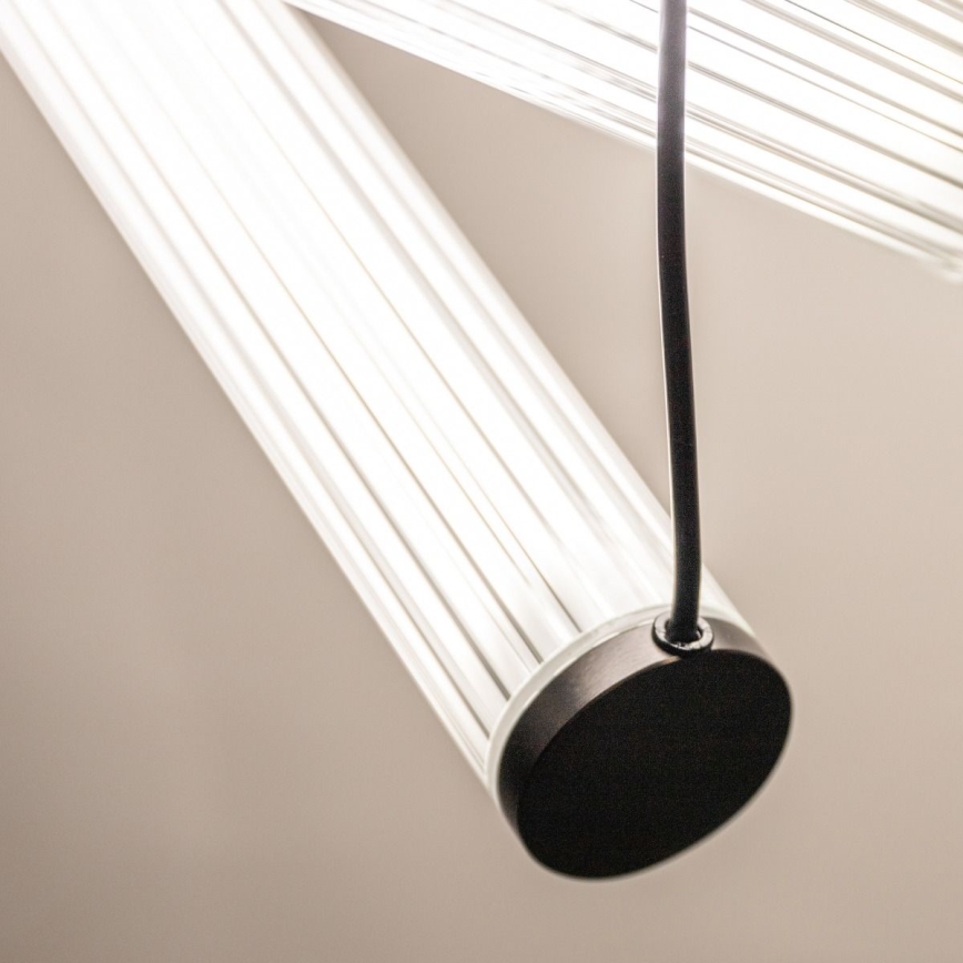 Zuma Line - LED fényerőszabályozható kábeles csillár LED/64W/230V 2700-6500K fekete + távirányító