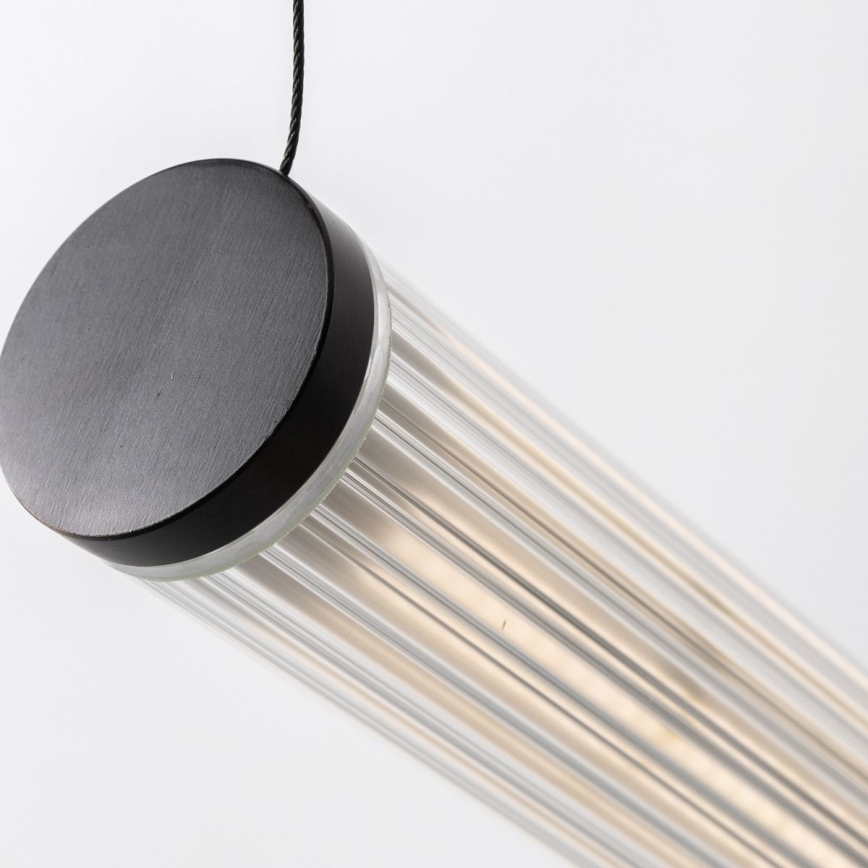 Zuma Line - LED fényerőszabályozható kábeles csillár LED/64W/230V 2700-6500K fekete + távirányító